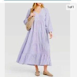 Universal Thread Striped Maxi Dress